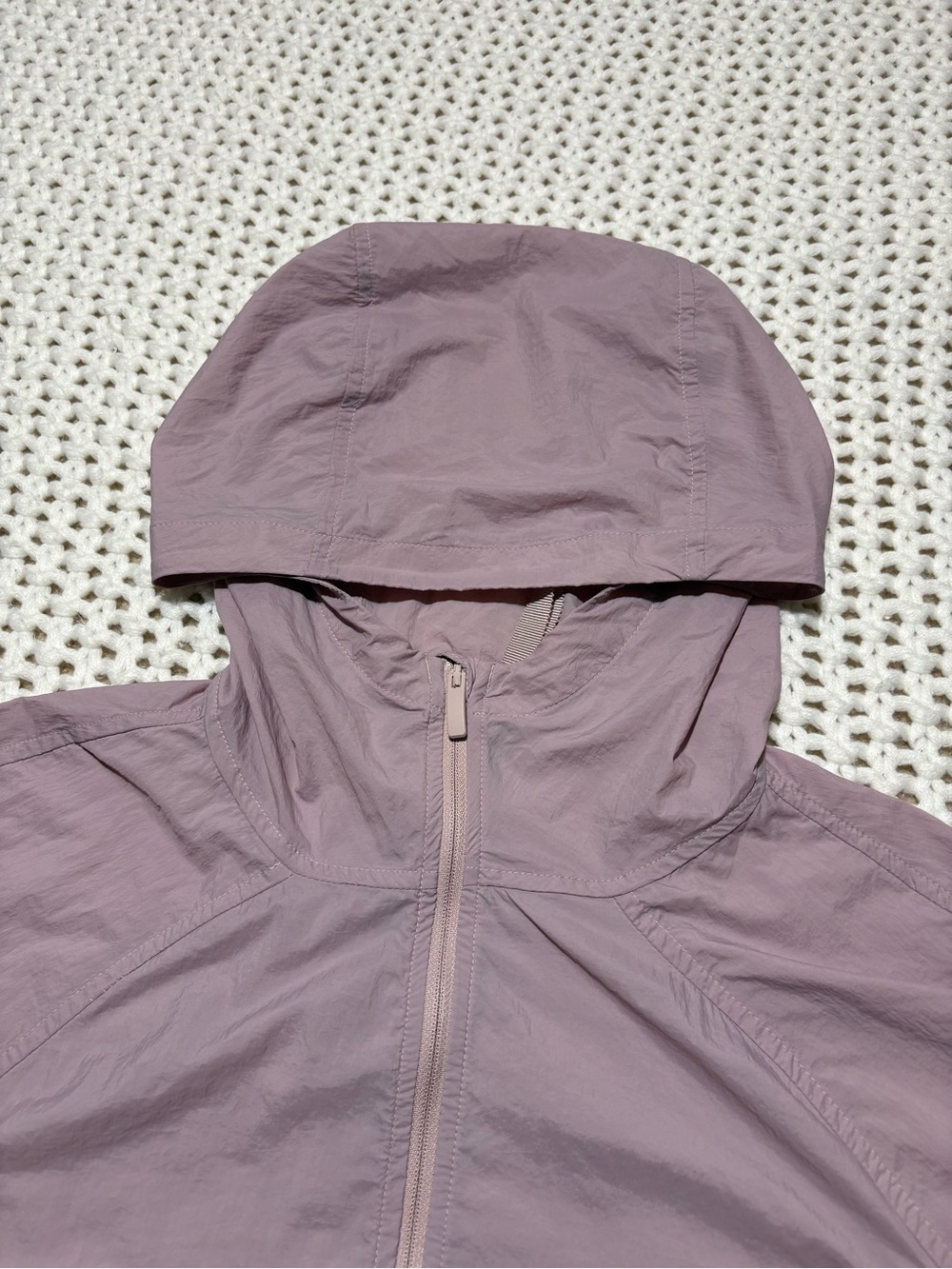 lululemon mink berry hood lite jacket size medium - Picture 4 of 13